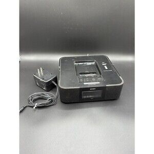 Jensen JiMS-200 AM/FM Alarm Clock Radio with MP3/iPod Connectability Works